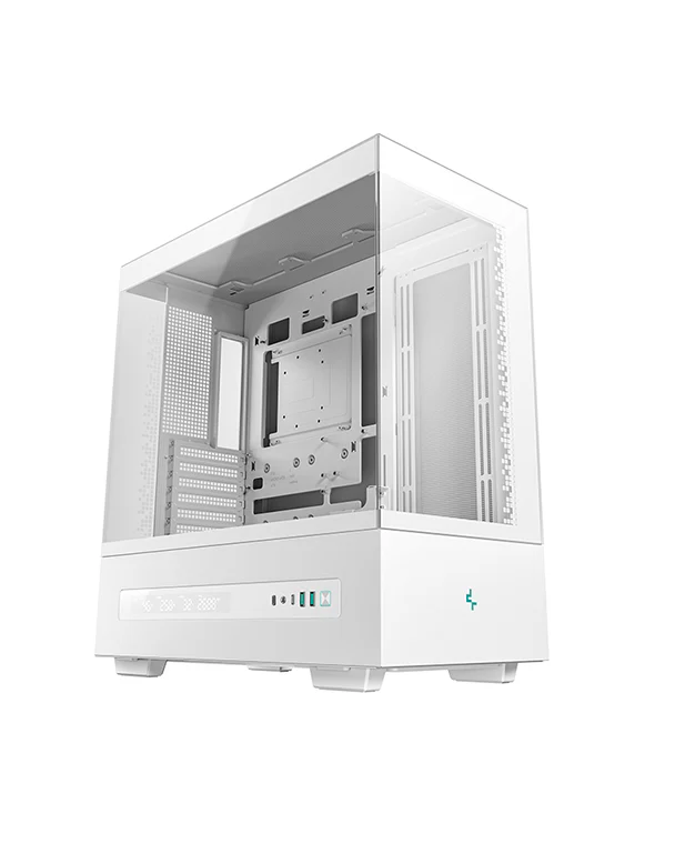 Deepcool CH690 Digital ATX Mid-Tower PC Case (Fans Not Included) - White Deepcool CH690 Digital ATX Mid-Tower PC Case (Fans Not Included) - White